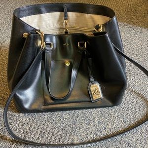Ralph Lauren black purse